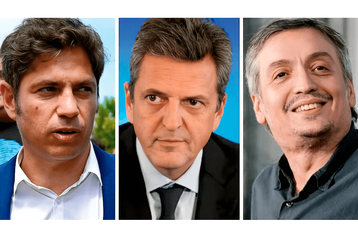Kicillof, Massa y Máximo cerraron filas por las PASO y apuntan a Jalil