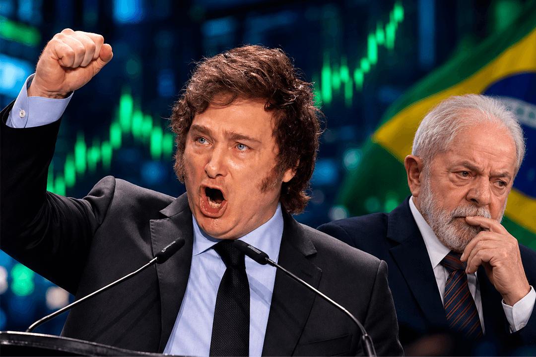 "Zurdos empobrecedores, córranse": Milei celebró con los mercados el traspié de Lula